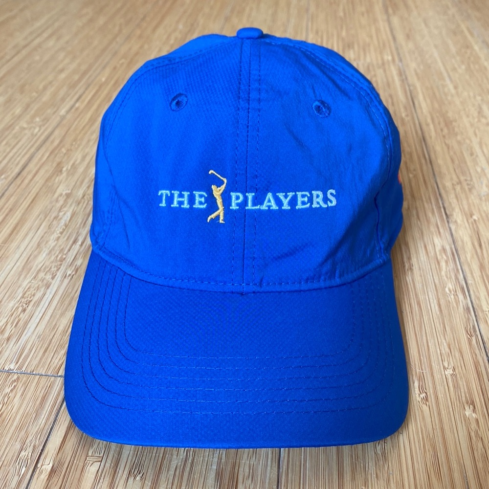 The Players Lightweight Golf Cap Ahead Velcro Florida